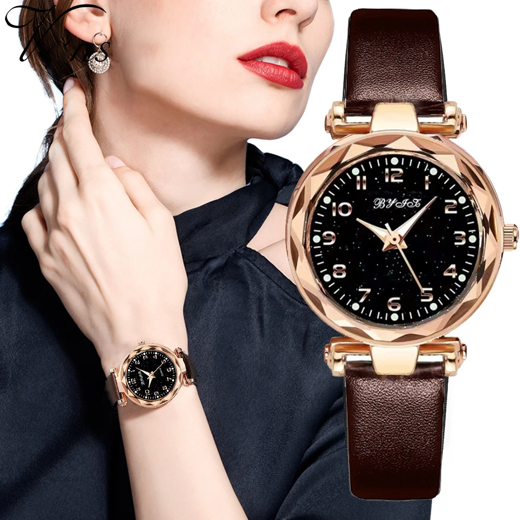 【官方正版】5813 新款星光点缀时尚精美腕表 d