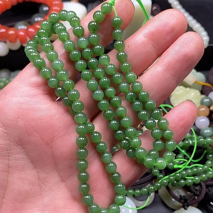 和田玉未镶嵌套链