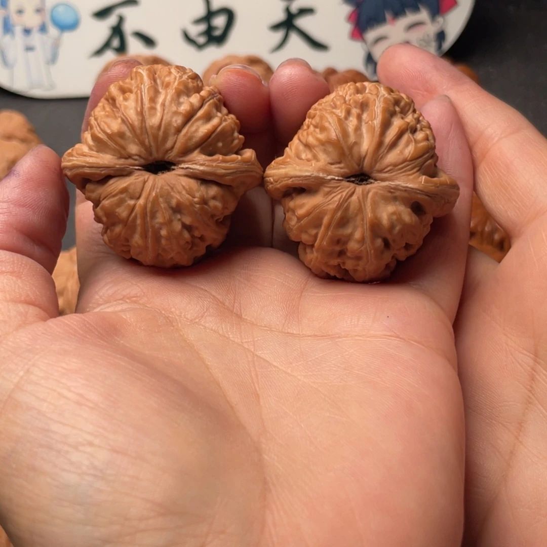 Y***o文玩核桃把件W 30 43 元宝