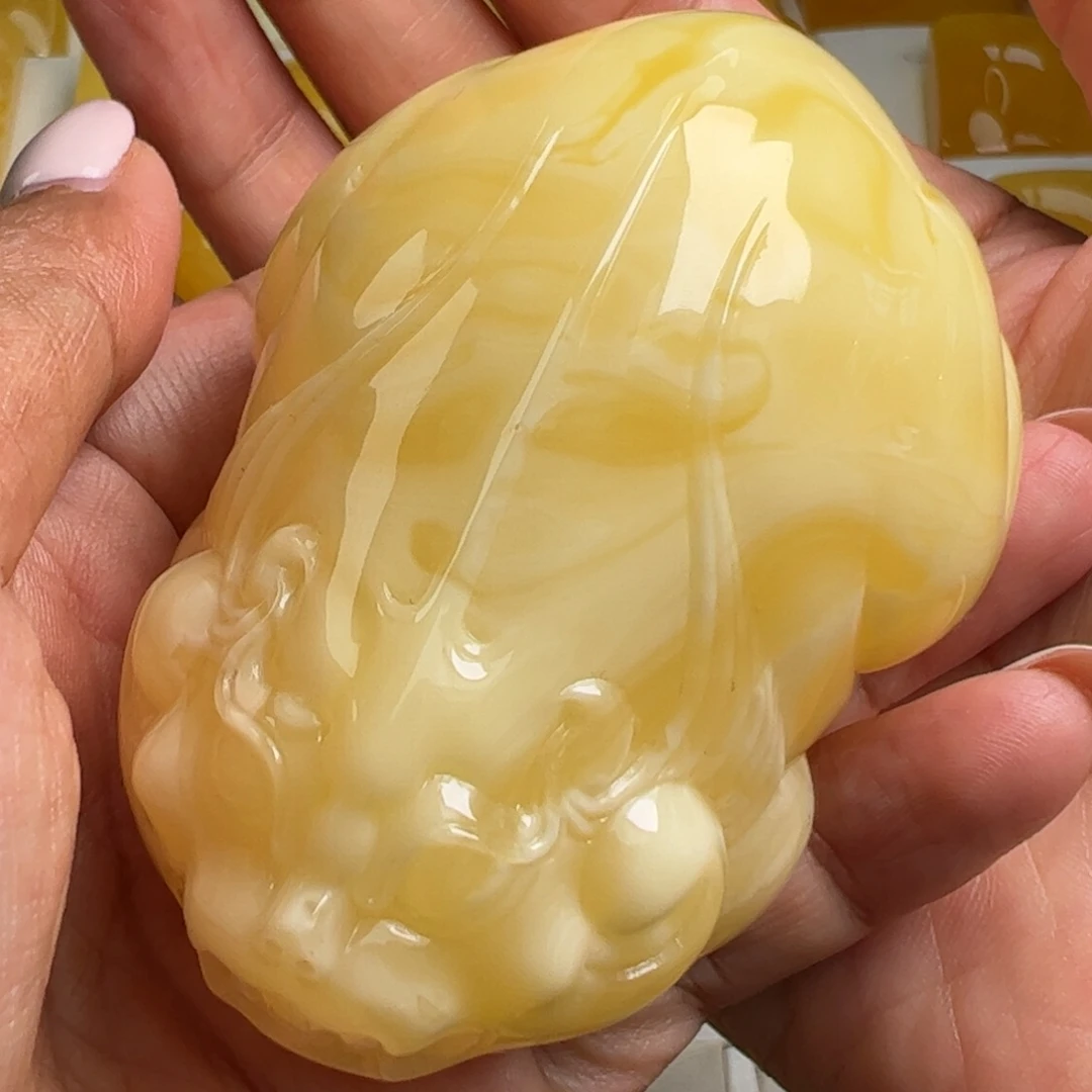 蜜蜡吊坠(不含链)未镶嵌无烤色无优化无补胶无煮蜜无辐照