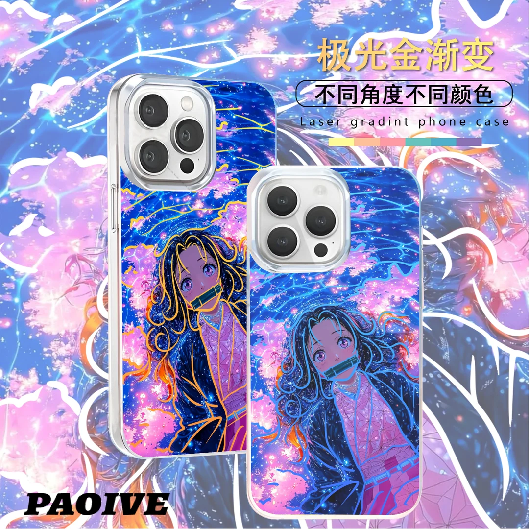 弥豆子适用苹果华为vivo一加iPhone小米红米极光手机壳