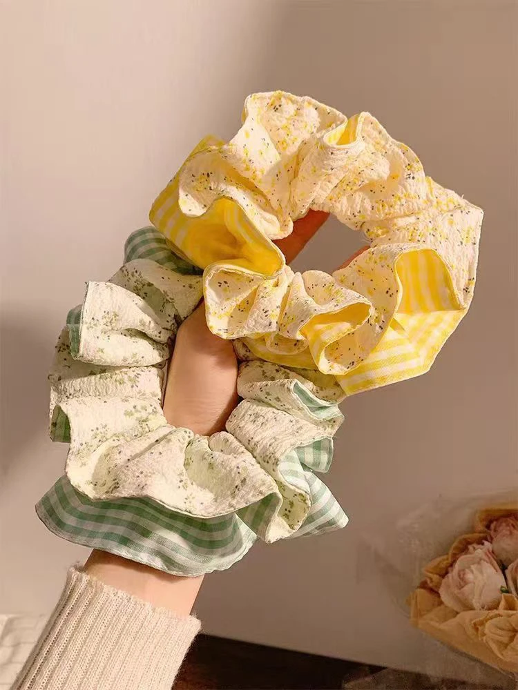 【个人单边夹发圈对碰】定制边夹抓夹重工发夹抓夹发圈大肠发圈混拆