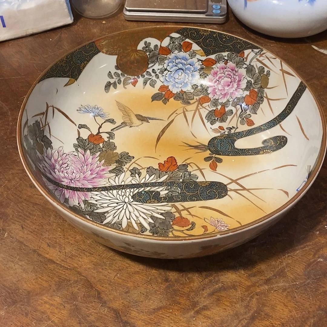 陶瓷小六古美术工艺品