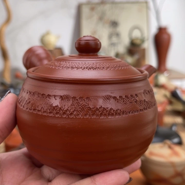 龙*?常滑陶寿手作茶壶