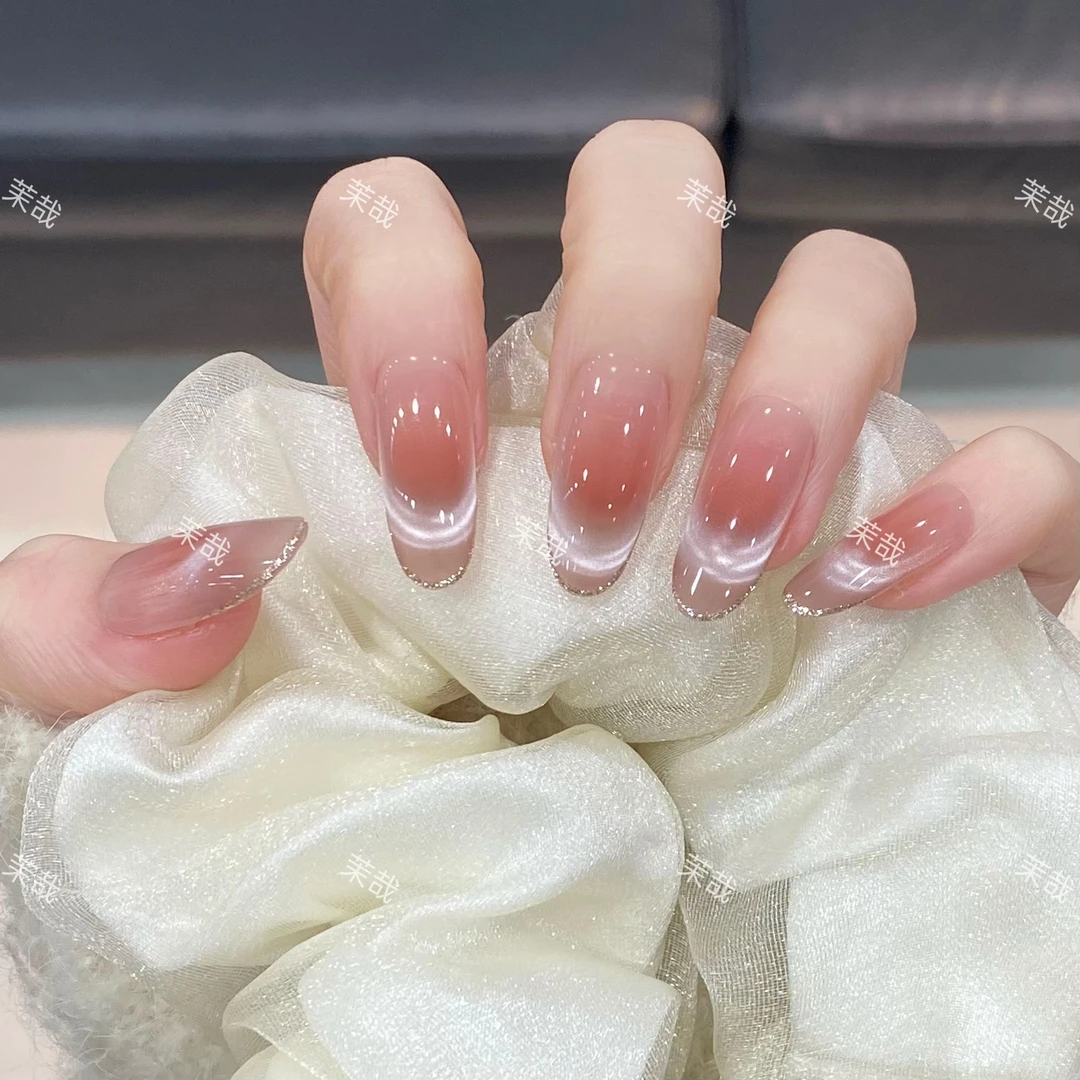 茉哉【星迹】纯手工定制美甲拆卸穿戴甲G0006 t