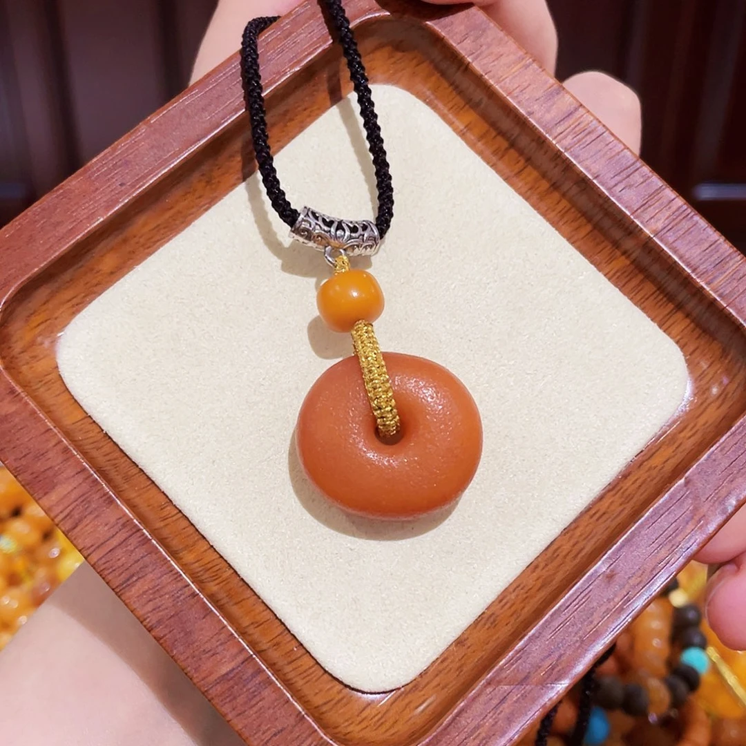 蜜蜡手链未镶嵌手串