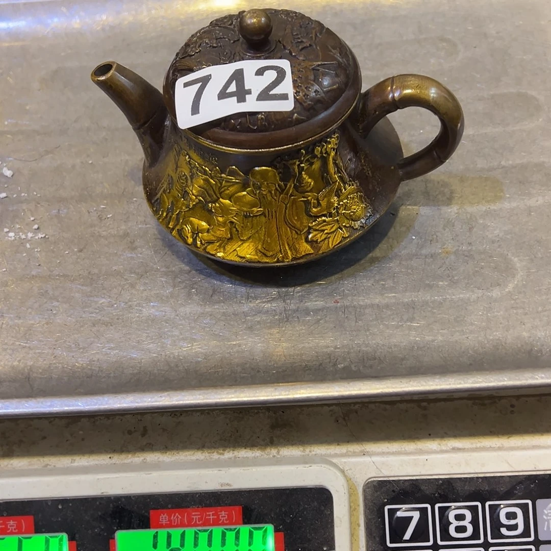 黄铜摆件，文房摆件