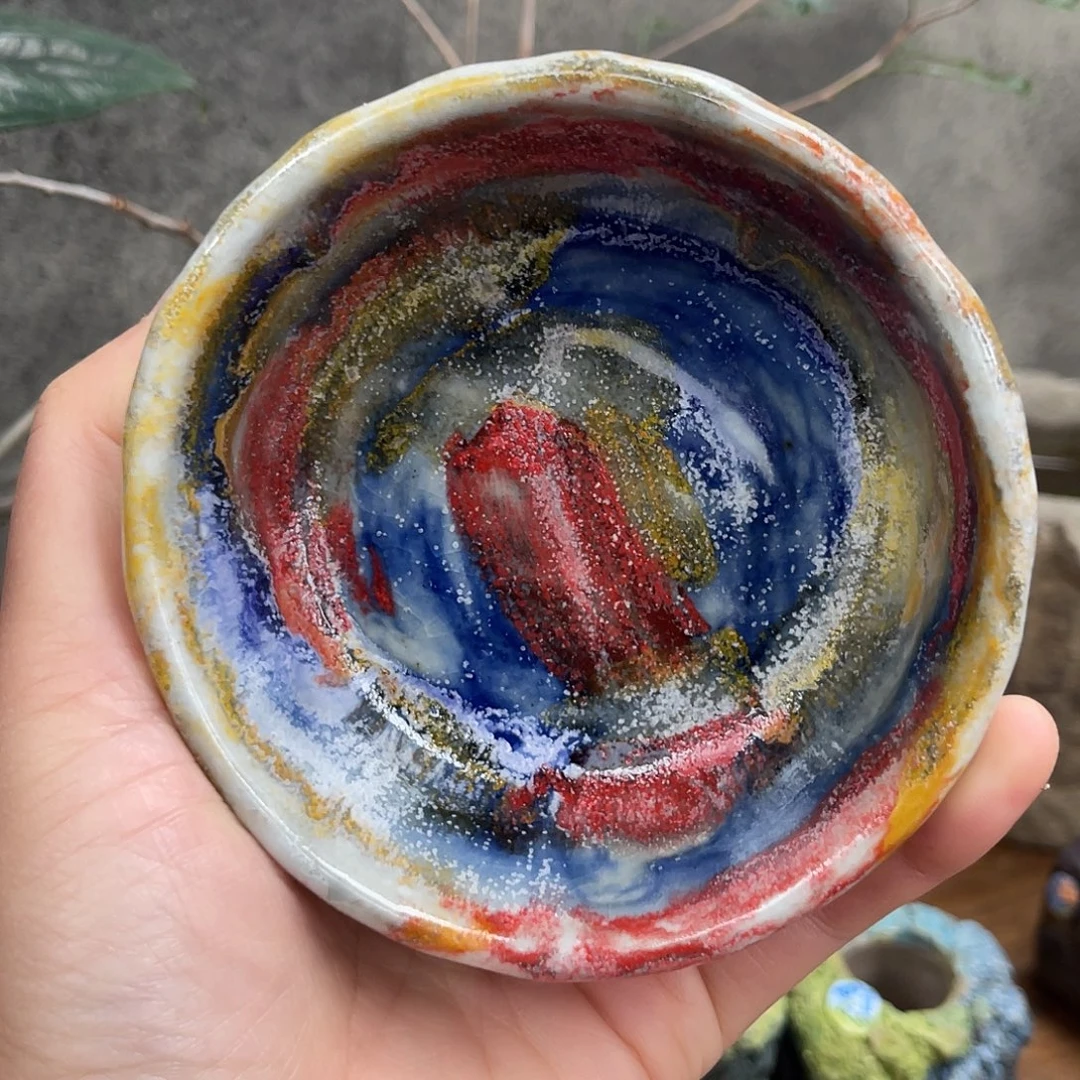 异型手捏小碗内口9厘米