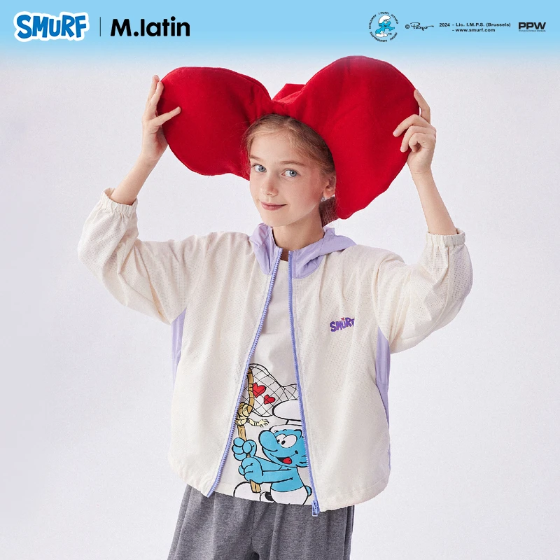 【商场同款】马拉丁童装儿童外套夏女童大童镂空工艺防晒服