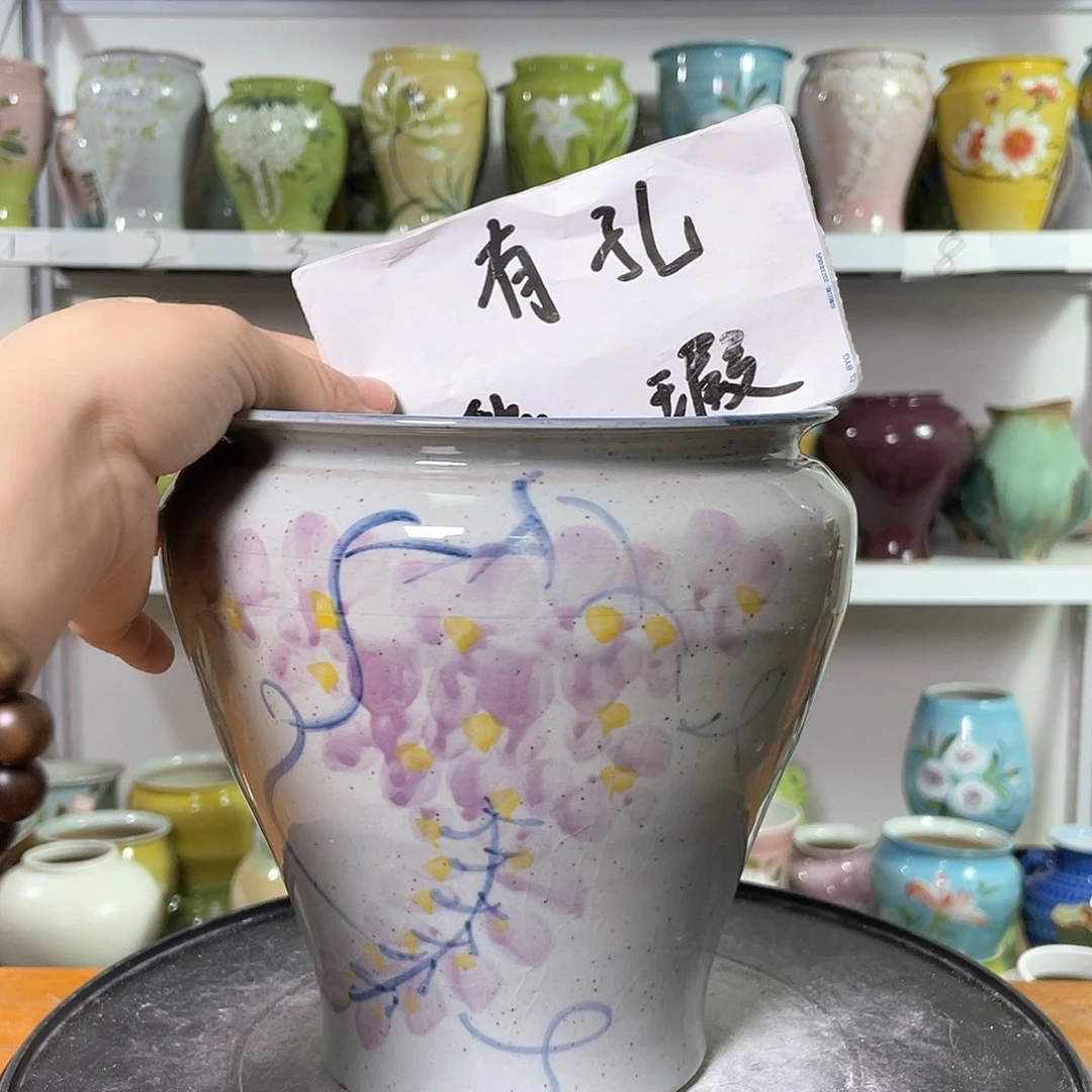 景德镇陶瓷花盆花器暇258