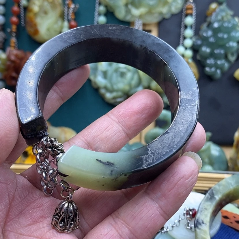 【闪购商品】未镶嵌岫玉手镯61