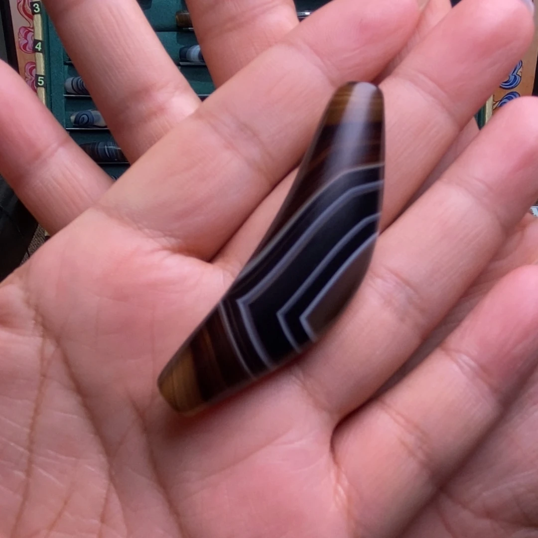 紫***下玛瑙/玉髓未镶嵌颈饰