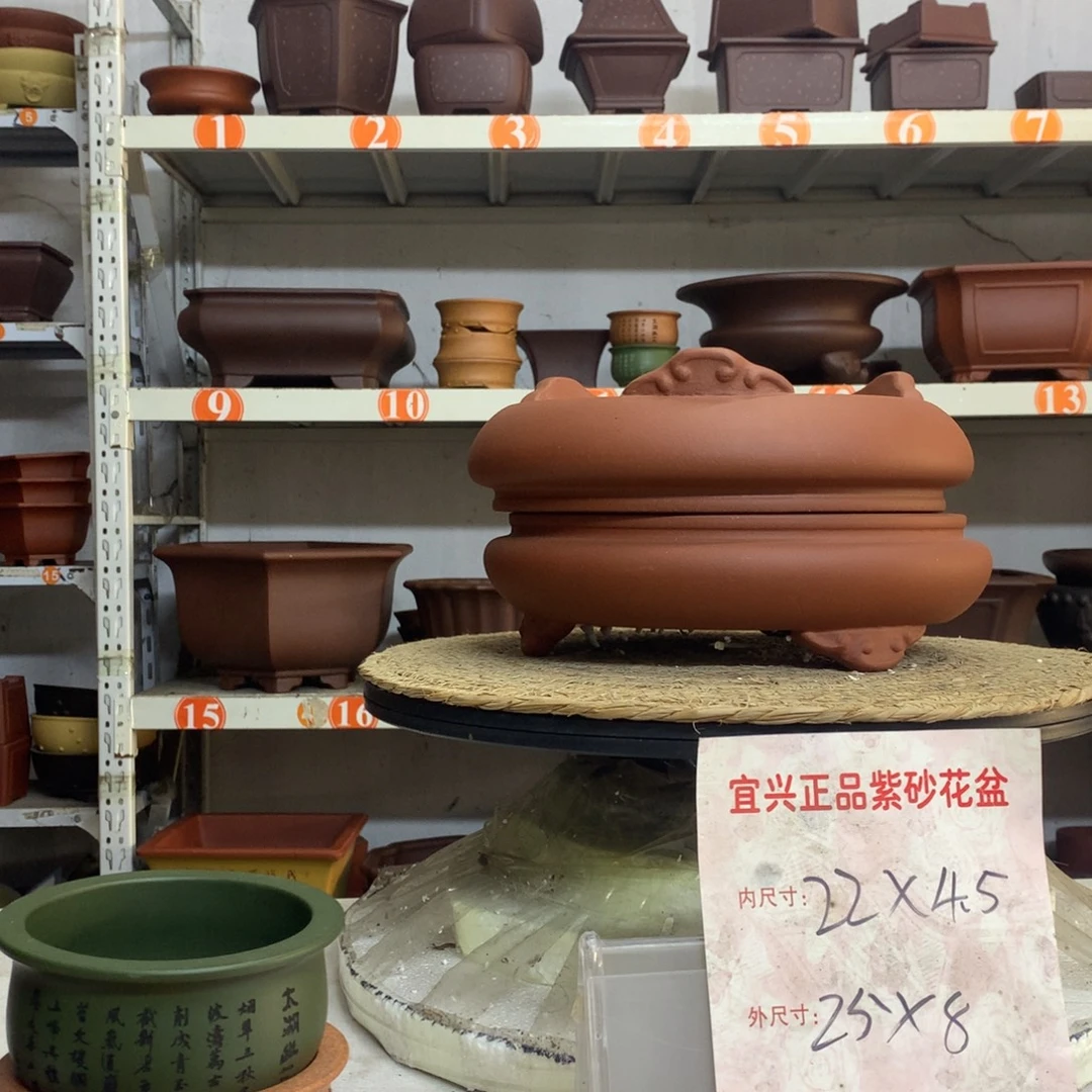 花盆紫砂精品紫砂花盆包邮