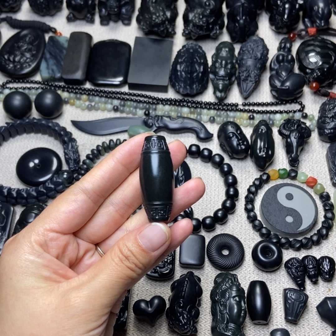 ༄***࿐和田玉未镶嵌颈饰