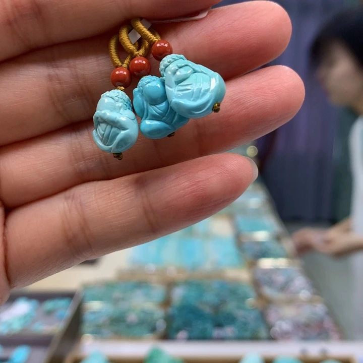 未镶嵌绿松石配饰