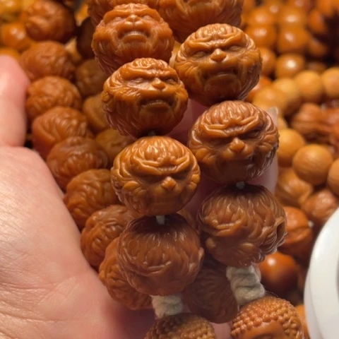 手串猴头核桃百**锤舞台配饰换猴