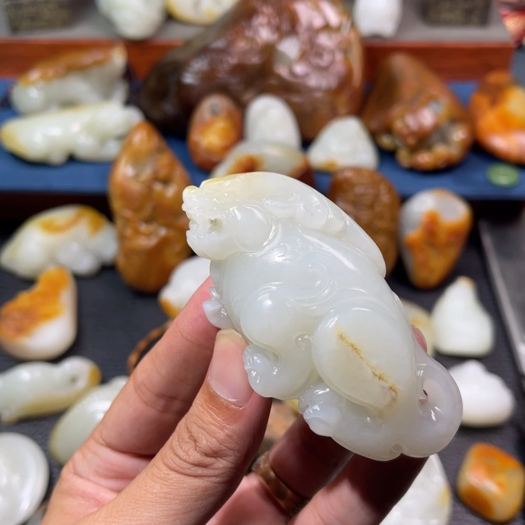 吊坠(不含链)未镶嵌和田玉