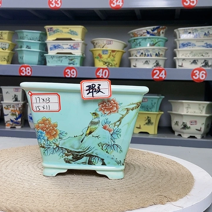 紫砂花瓶紫砂花盆