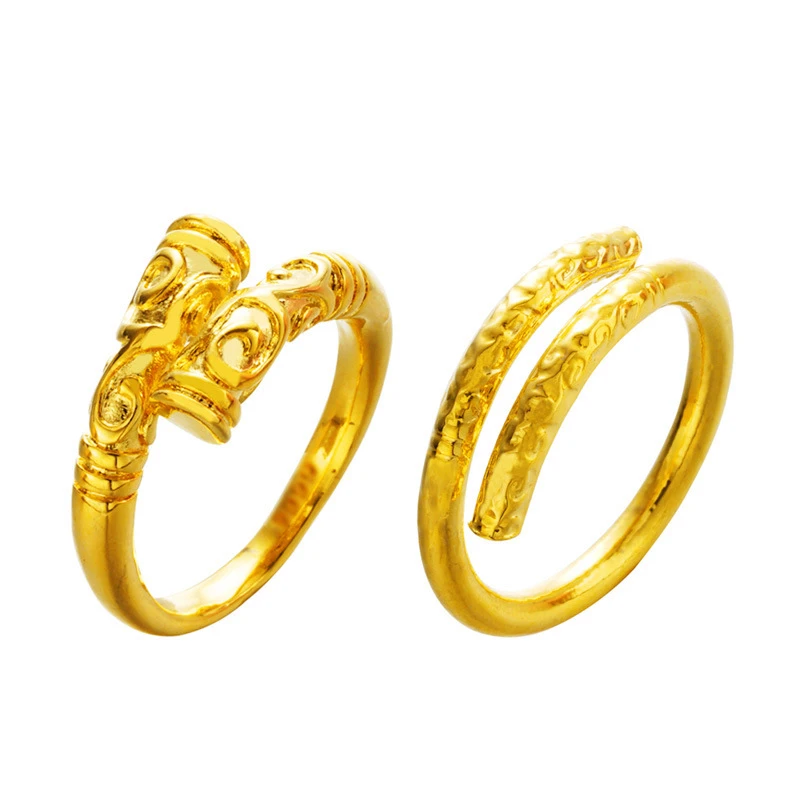 合金戒指 批发金箍棒情侣戒指 时尚饰品孙悟空紧箍咒戒指男女