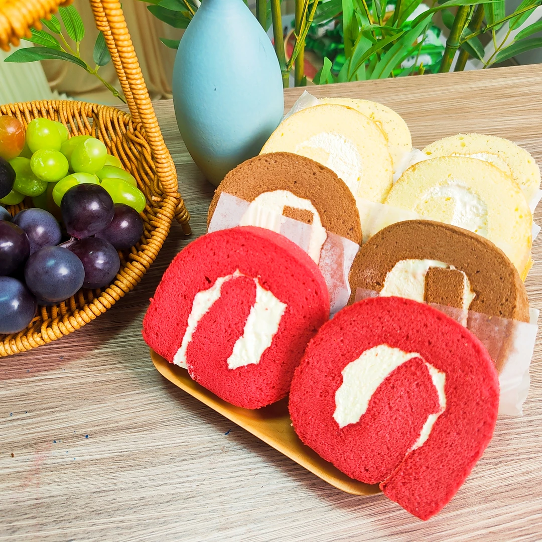 【顺丰冷链工厂直发】 直击工厂！瑞士卷纯动物奶油新鲜牛奶，现做现发！早餐蛋糕整箱