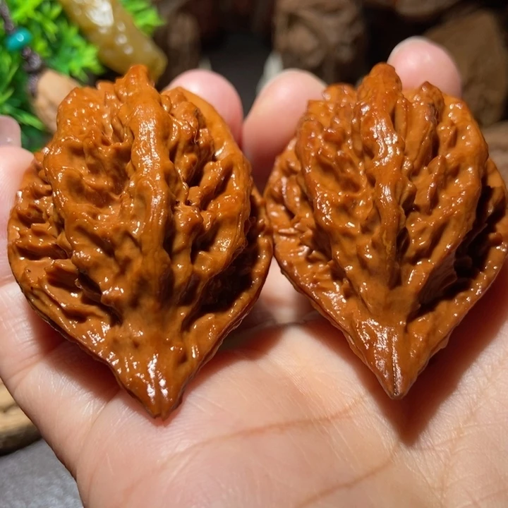 把件文玩核桃东北楸子小雪2