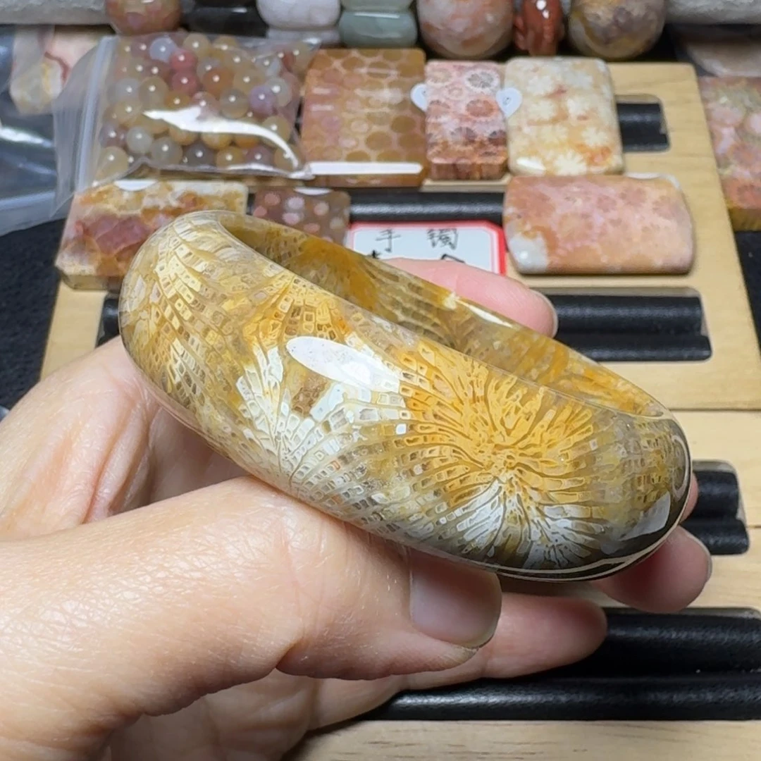 硅化玉53大凤羽未镶嵌