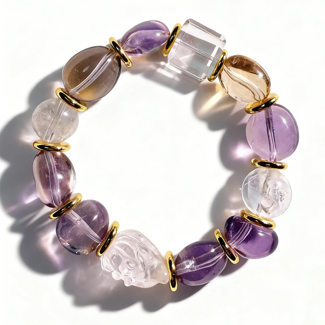 【柳暗花明】纯净体水晶（天然珠宝多样性发其一）手工轻奢奢侈品珠宝