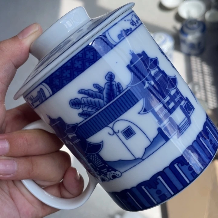 摆件景德镇高温细白瓷餐具