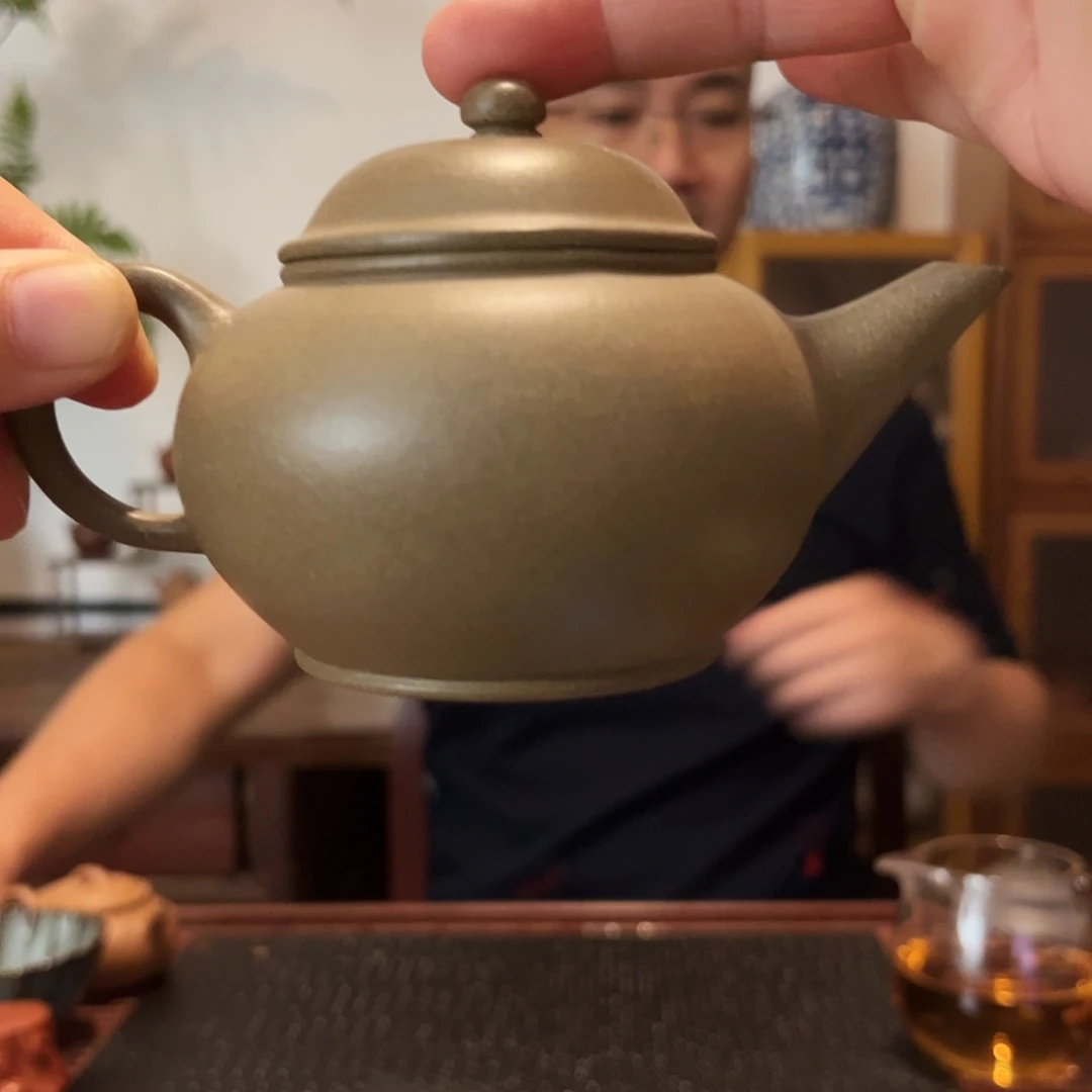 茶壶紫砂水平青段精工半手130ml完品福利
