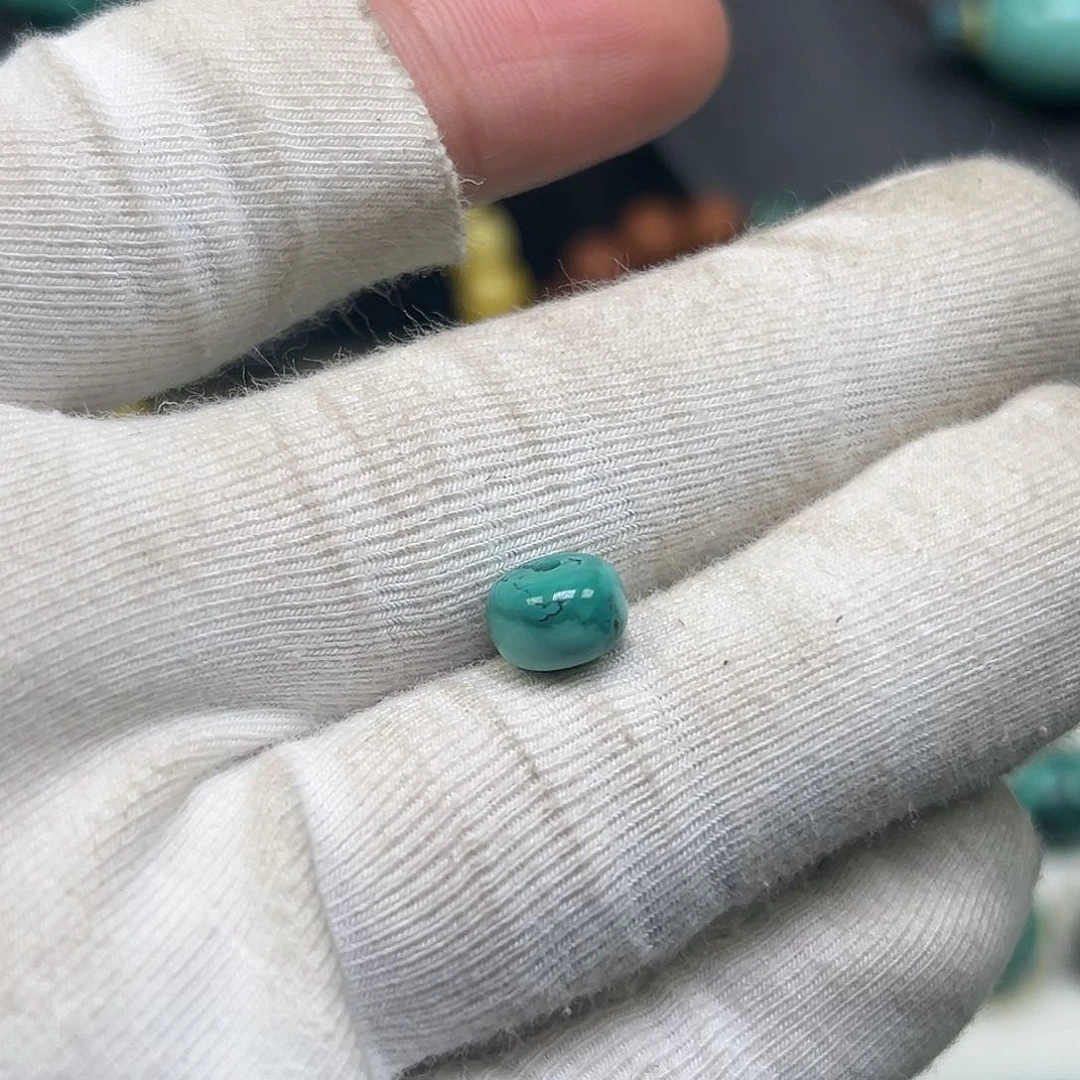 绿松石珠宝奇石未镶嵌咪***猫