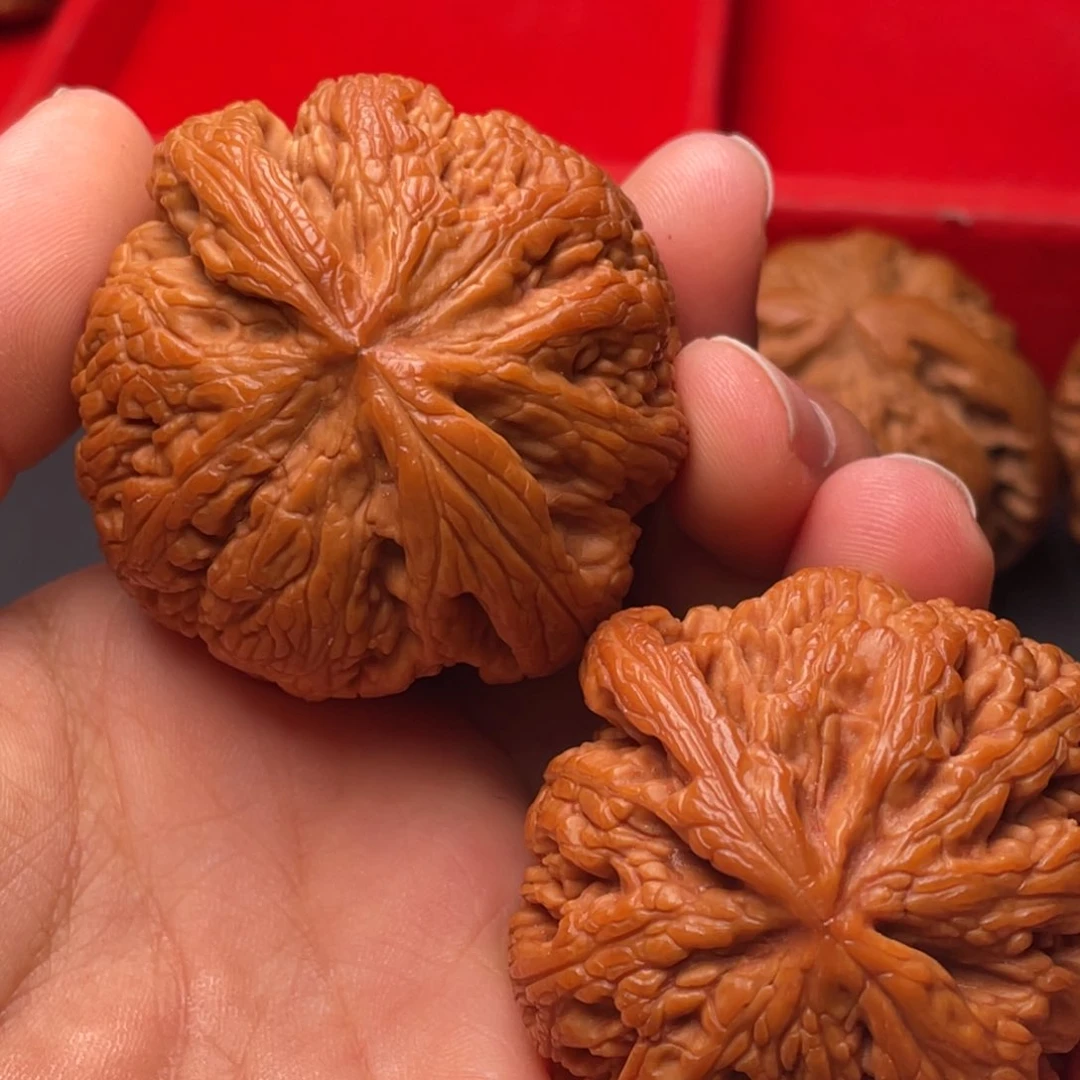文玩核桃把件秦岭山脉