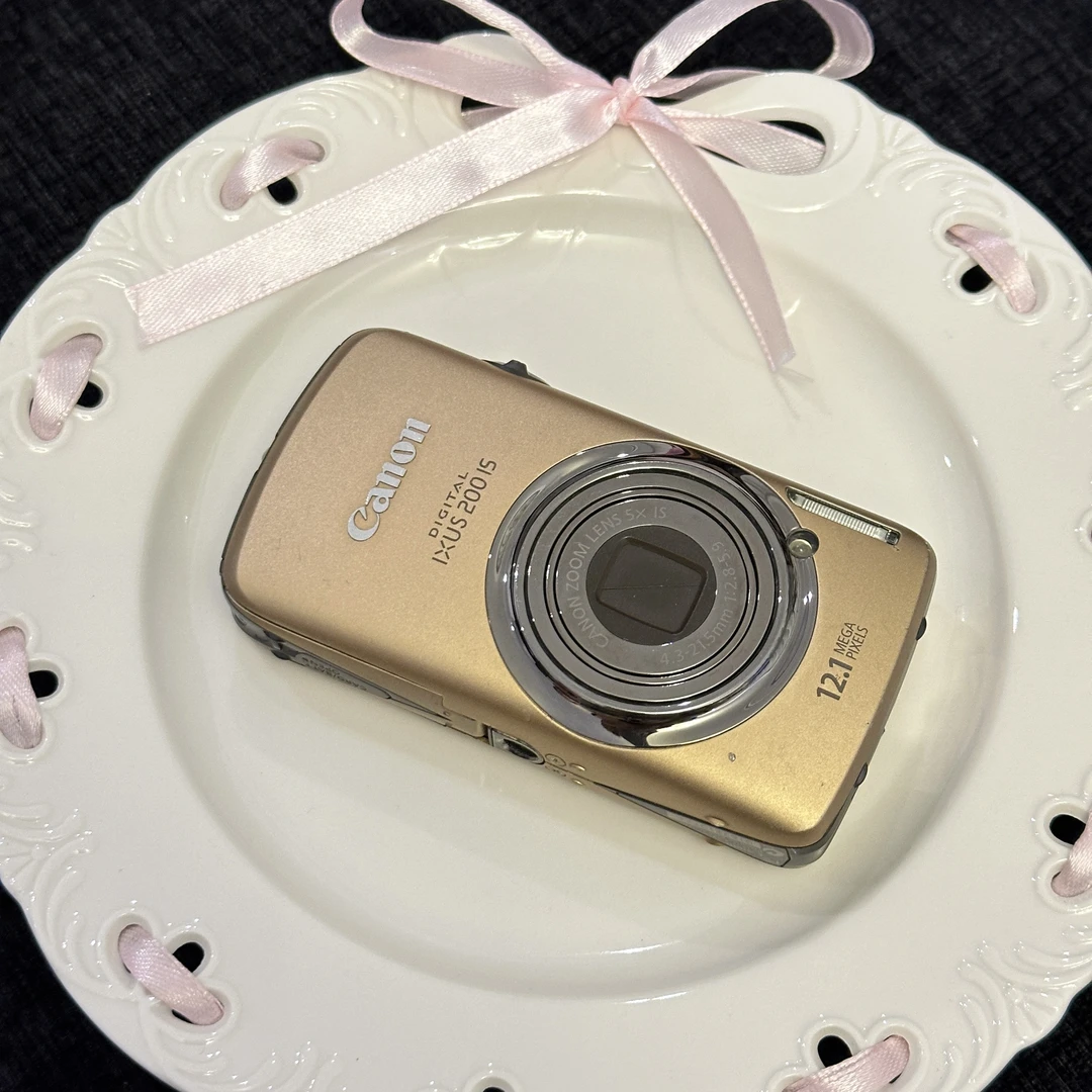 9新 Canon/佳能 ixus200is网红款1210w像素5倍变焦学生相机冷白皮