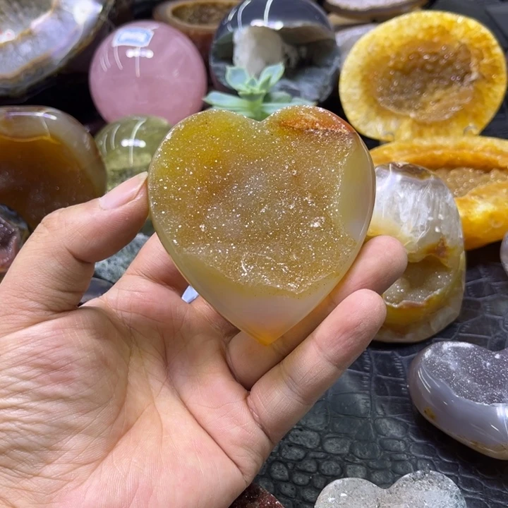 发饰水晶未镶嵌爱心