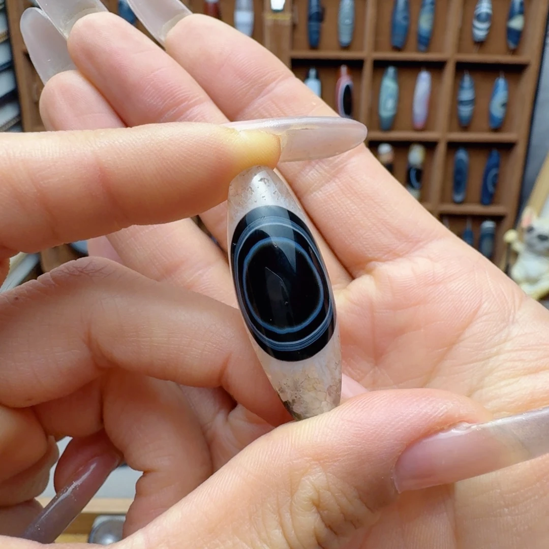 玛瑙/玉髓未镶嵌锁骨