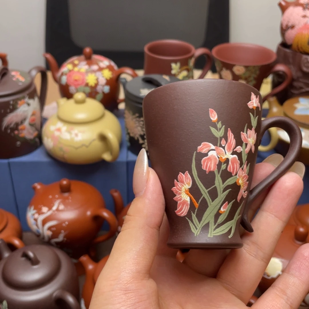 茶杯紫砂紫砂主人杯100cc