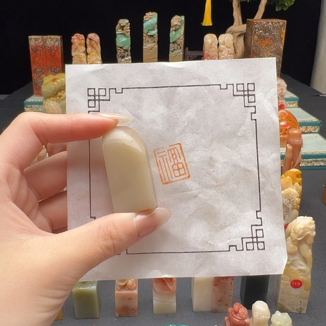 印石寿山石手工制作