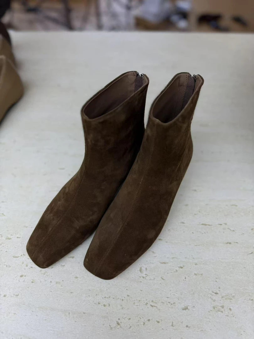 TANTAN 百搭女士早秋穿搭款时装靴2448