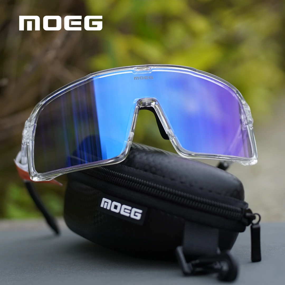 全天候变色MOEG户外运动眼镜自行车骑行防紫外线防风防蚊虫眼镜