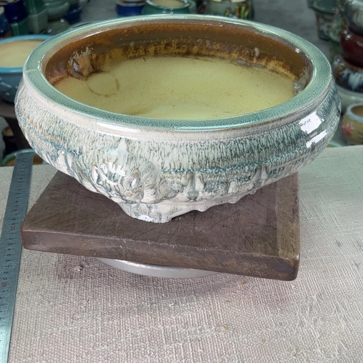 泳坤堂石湾盆微瑕