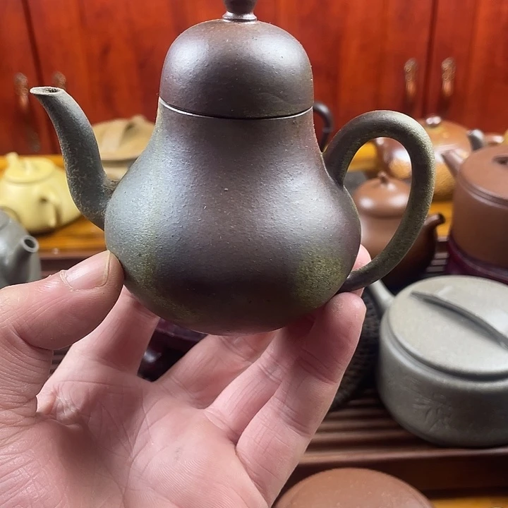 紫砂茶壶处理一把