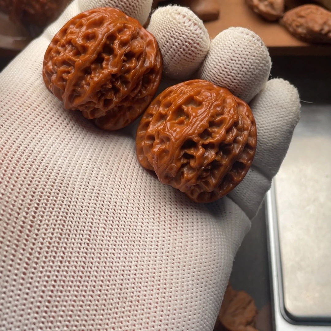 吊坠文玩核桃苹果园