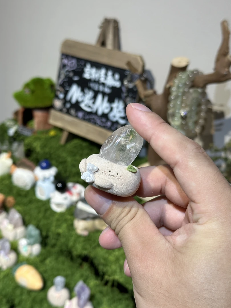 水晶小豆丁绿幽灵5
