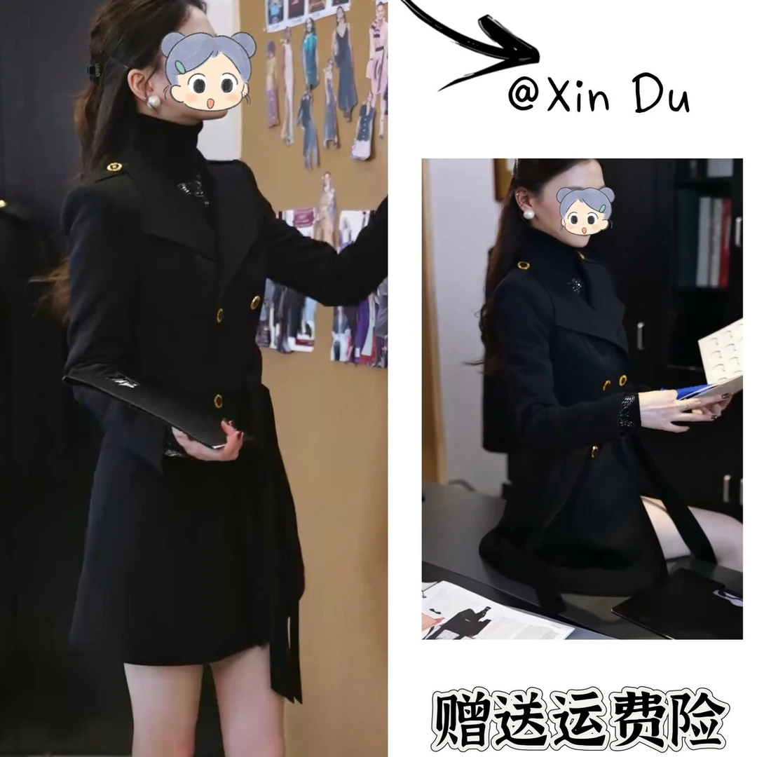 2025年秋冬季新款时尚显瘦气质女士网红洋气简约外套百搭款