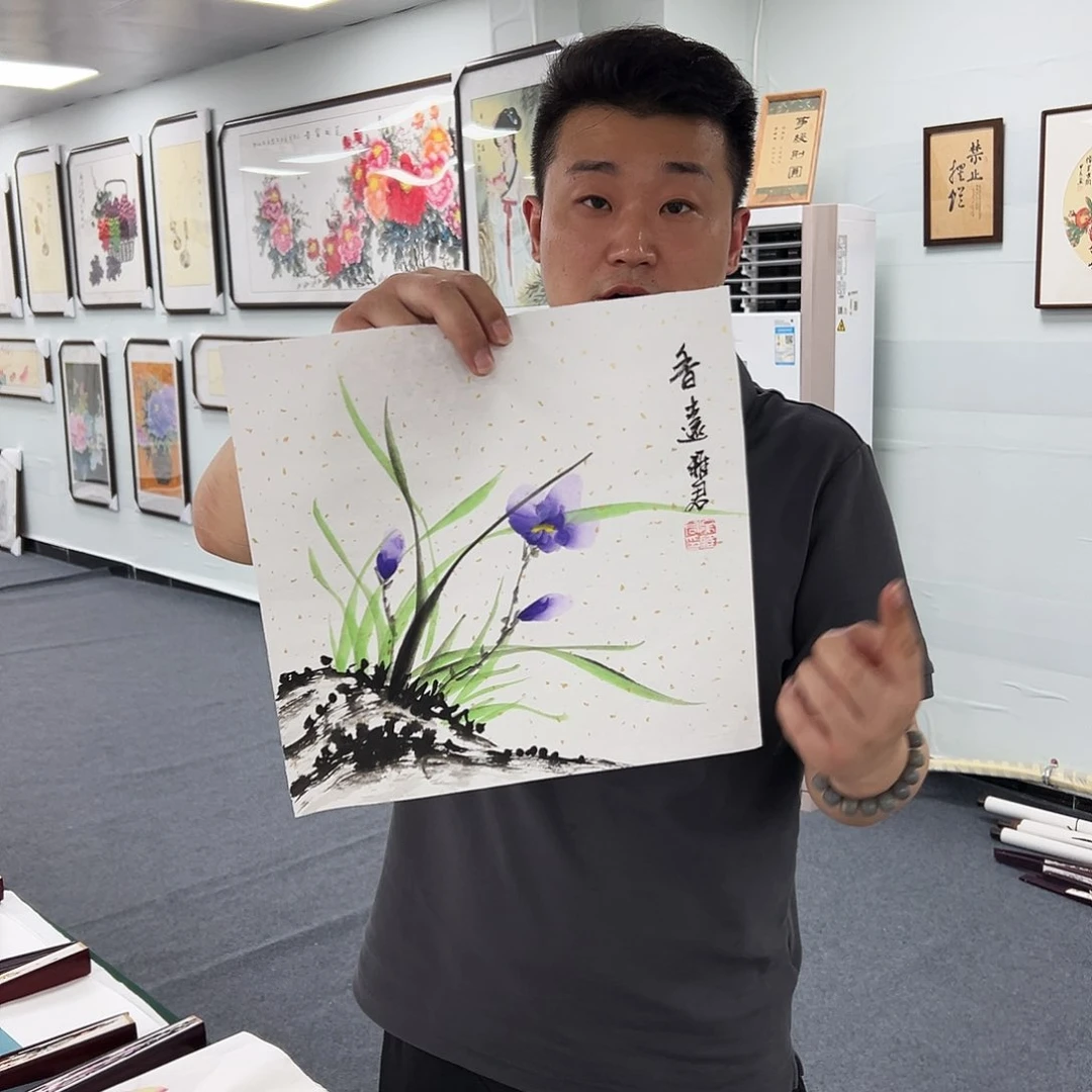 国画国画作品宣纸纯手绘