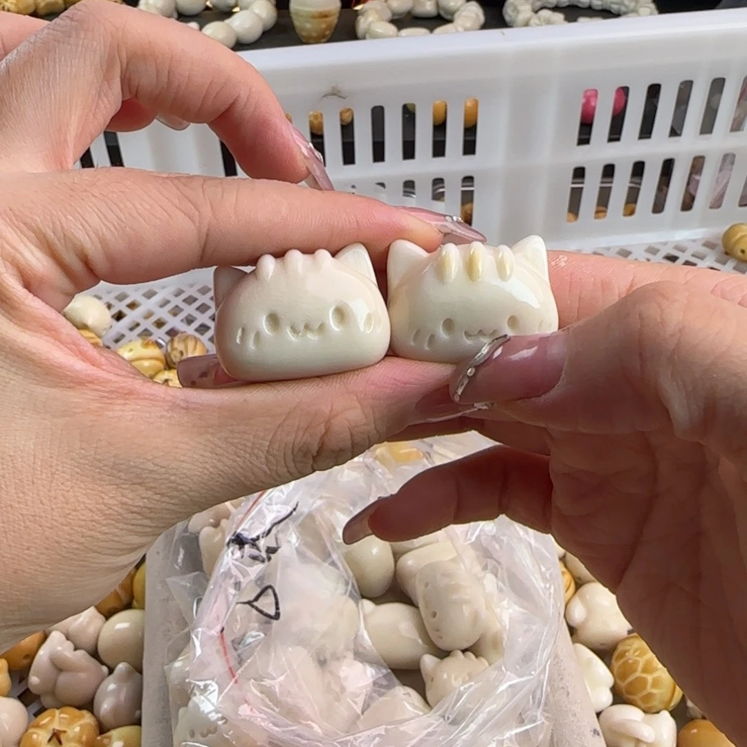 手串菩提根/象牙果通货牙果法棍猫10颗