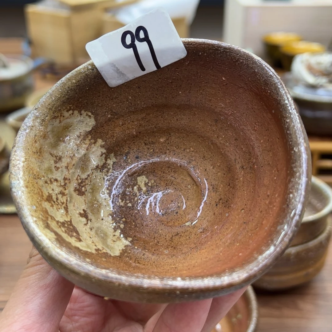 用***9森大雅备前烧主人杯