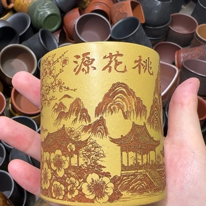 茶杯紫砂全手工紫砂