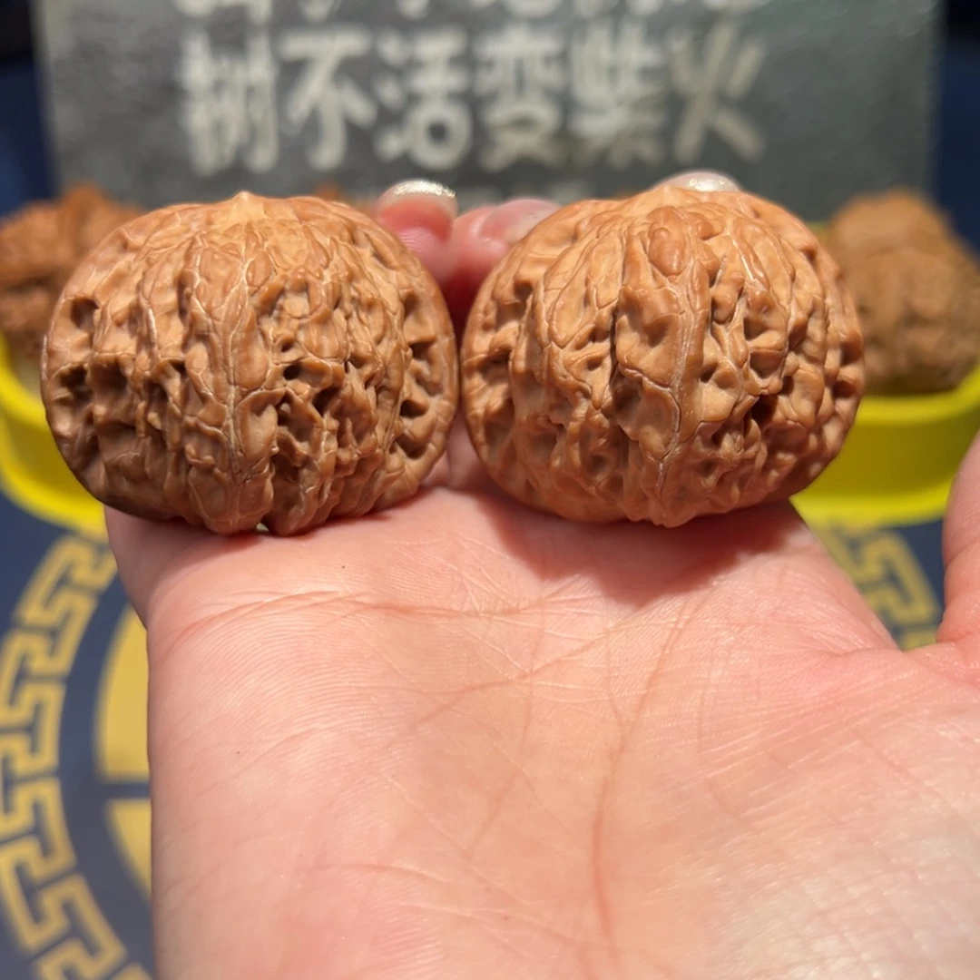 文玩核桃把件正磨42➕