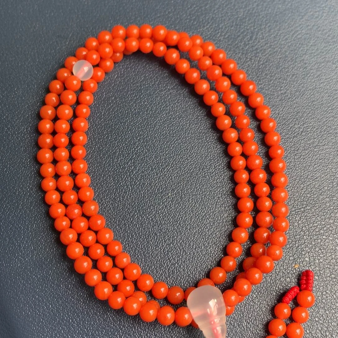 南红玛瑙未镶嵌保山天然原矿南红4mm+多圈