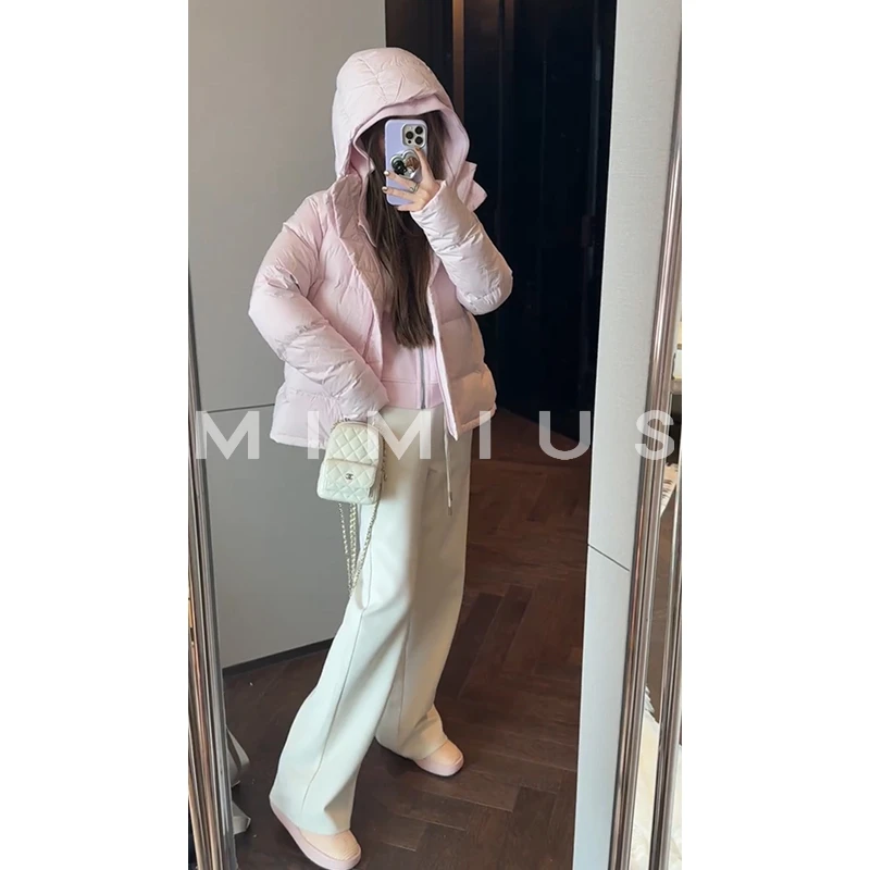 【mimius】七七 可溯源三星安心绒经典puff五格连帽羽绒外套 G09013